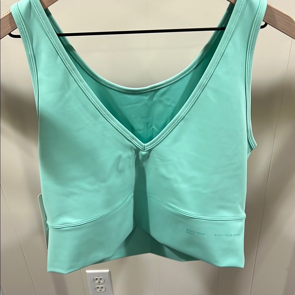 Lululemon Athletica Power Pivot  Crop Tank Top - everlux material - Picture 3 of 4